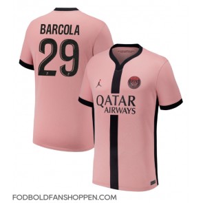 Paris Saint-Germain Bradley Barcola #29 Tredjetrøje 2024-25 Kortærmet